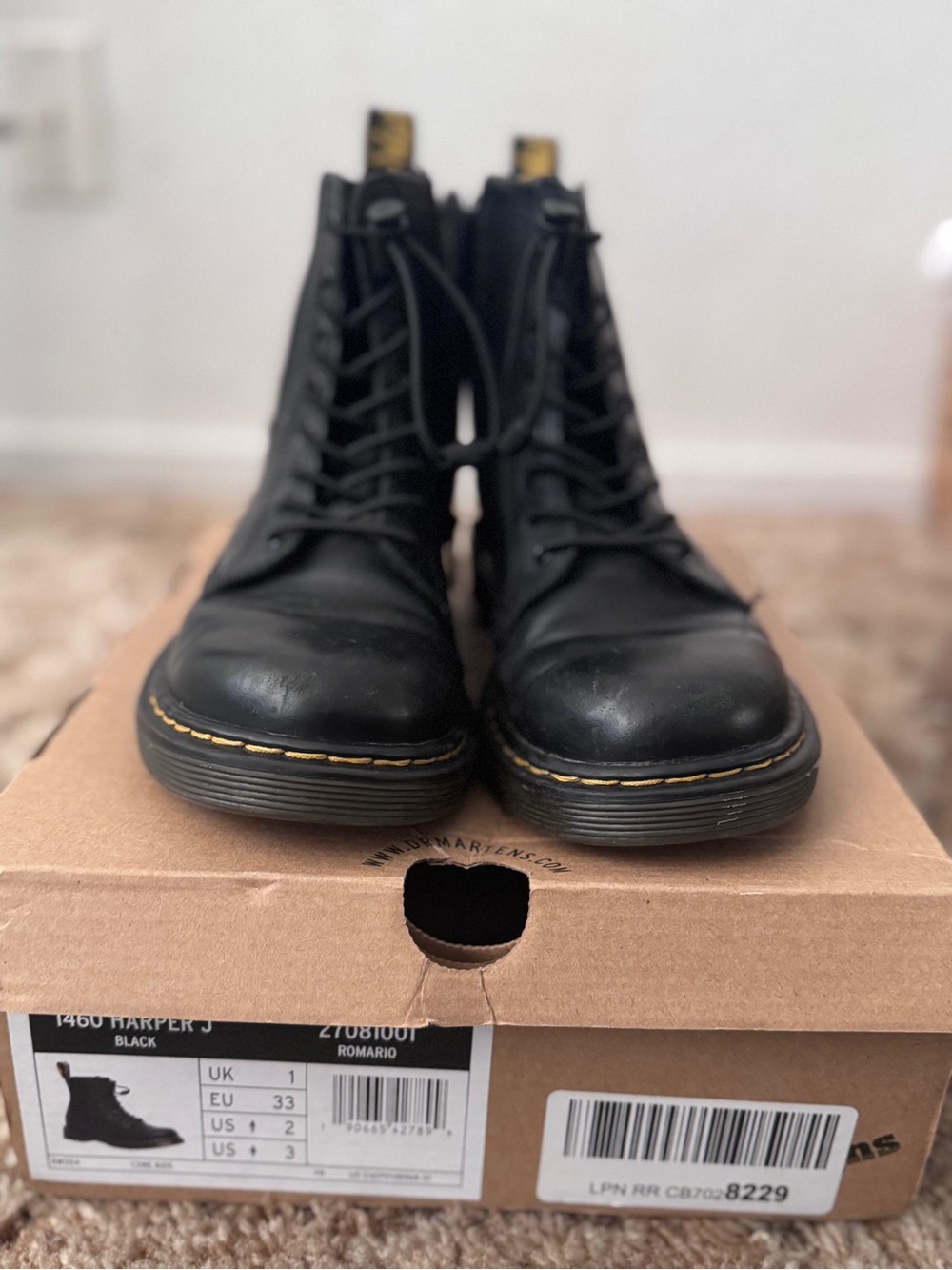 Children’s dr marten boots
